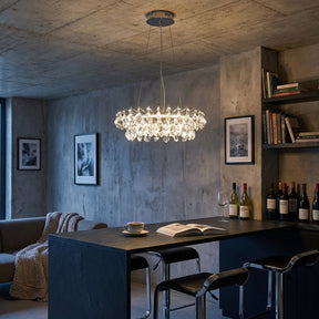 Yiosi Series Crystal Pendant Light Style N - scene-3