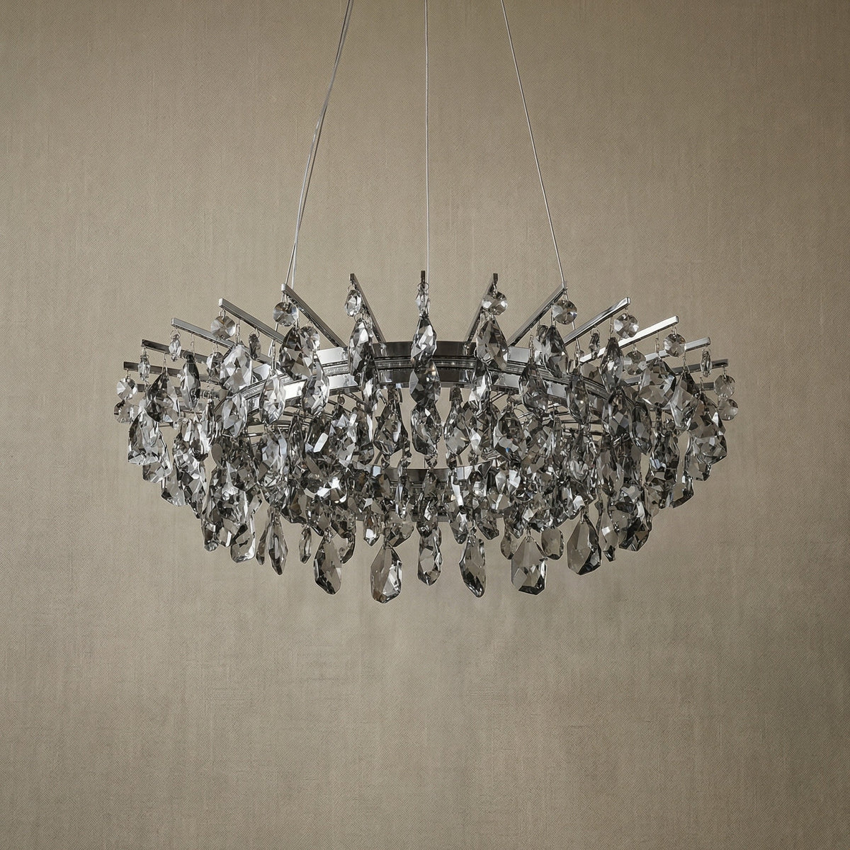 Yiosi Series Crystal Pendant Light Style N - dark