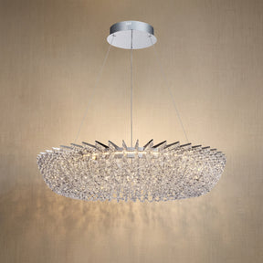 Yiosi Series Crystal Pendant Light Style O - 39" (Dia 1000mm)