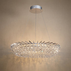 Yiosi Series Crystal Pendant Light Style O - 31" (Dia 800mm)