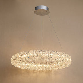 Yiosi Series Crystal Pendant Light Style P - 39" (Dia 1000mm)