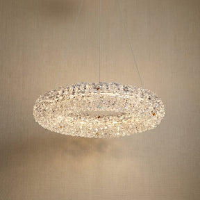 Yiosi Series Crystal Pendant Light Style P - 24" (Dia 600mm)