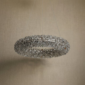 Yiosi Series Crystal Pendant Light Style P - dark
