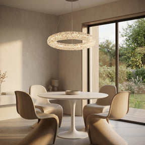 Yiosi Series Crystal Pendant Light Style P - scene-2
