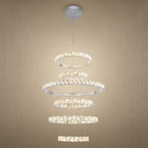 Yiosi Series Crystal Pendant Light Style S - 22" (Dia 570mm)