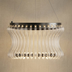 Yiosi Series Glass D550xH370 - 22" (Dia 550mm)