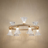 Yiosi Series Glass Pendant Light Style H - 25" (Dia 640mm)