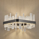 Yiosi Series Glass Pendant Light Style L - 20" (Dia 500mm)