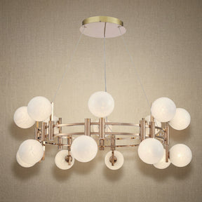 Yiosi Series Glass Pendant Light Style Q - 39" (Dia 1000mm)