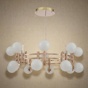 Yiosi Series Glass Pendant Light Style Q - dark