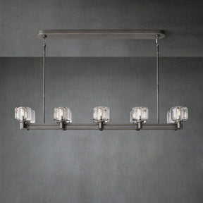 Zachary Double Linear Chandelier 54”