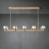 Zachary Double Linear Chandelier 54”
