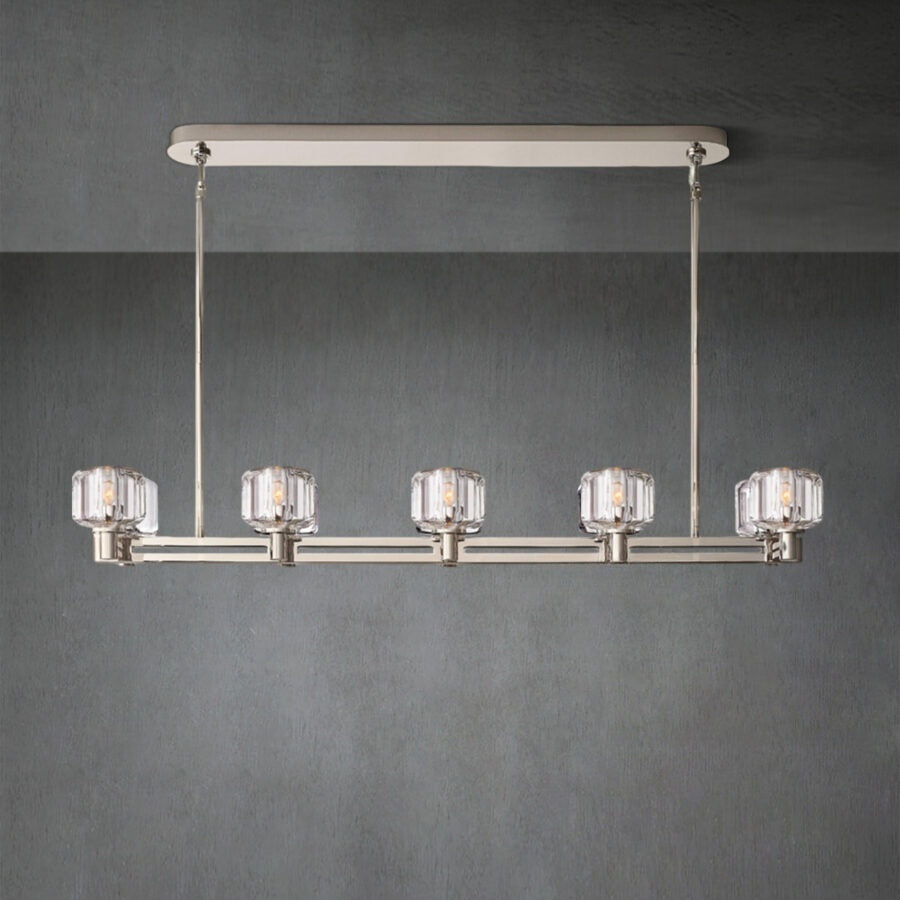 Zachary Double Linear Chandelier 54”