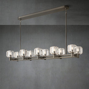 Zachary Double Linear Chandelier 54”