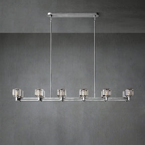 Zachary Double Linear Chandelier 72”