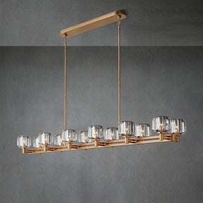 Zachary Double Linear Chandelier 72”