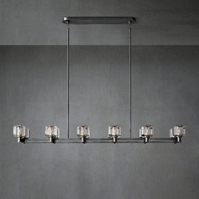 Zachary Double Linear Chandelier 72”