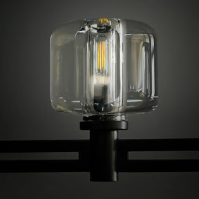 Zachary K9 Crystal Linear Chandelier 54" 72"