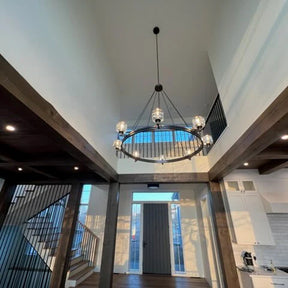 Zachary K9 Crystal Round Chandelier 36" 48" 60"