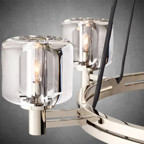 Zachary K9 Crystal Round Chandelier 36" 48" 60"