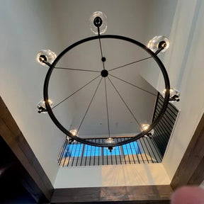 Zachary K9 Crystal Round Chandelier 36" 48" 60"