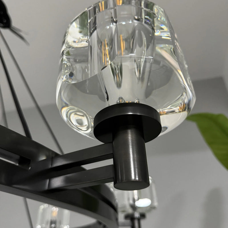 Zachary K9 Crystal Round Chandelier 36" 48" 60"