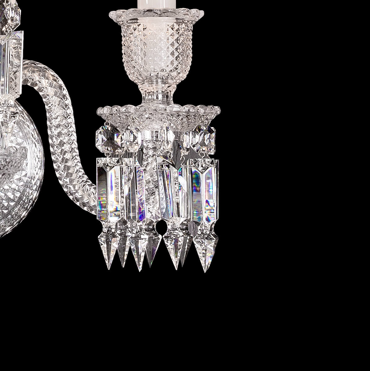 Zenith Bacara Crystal Wall Sconce