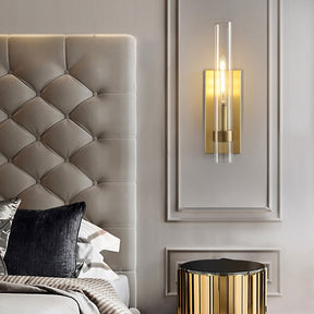 Nova Glass Grand Wall Sconce 18"H