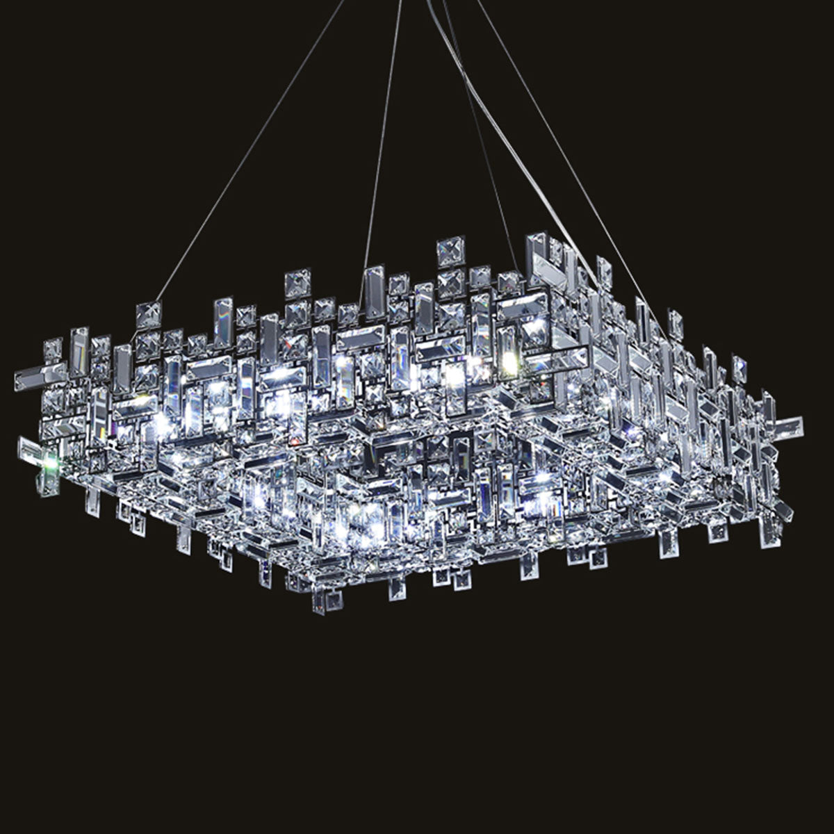 New Italian Style Light Luxury Villa Duplex Designer Luxury Crystal Chandelier for Dining/Living Room/Bedroom