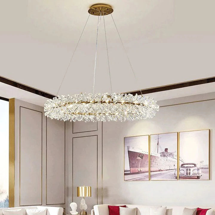 Luxury Isabel Ring Crystal Chandelier