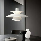 LouisPoulsenPH5MiniMonochromeWhitePendantLampClassicDiningRoomTableHangingLightFixtureD19.7"*H11"