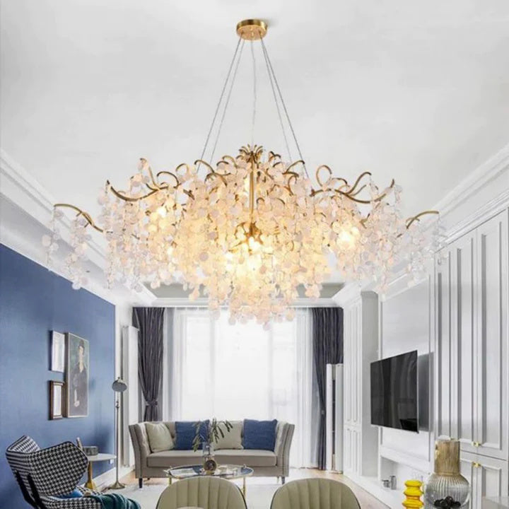 Luxury Spring Oval Branch Chandelier