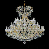 chandelier,chandeliers,extra large,big,huge,oversize,crystal,luxury,gold,silver,staircase,spiral staircase,foyer,living room,high ceiling,duplex hall,loft,canMLe,branch,Classic Lighting 78" Crystal Traditional Chandelier from the Maria Thersea Collection Model:8149 OWG C from the Maria Thersea Collection