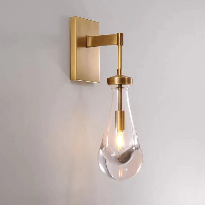 Modern Luxury Raindrop Rod Sconce Modern Luxury Wall Lamp
