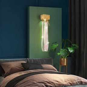 Slade Modern Branch Crystal Wall Sconce For Bedroom Wall Sconce J-CHANDELIER   