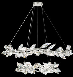 Addison 55" Round Crystal Chandelier