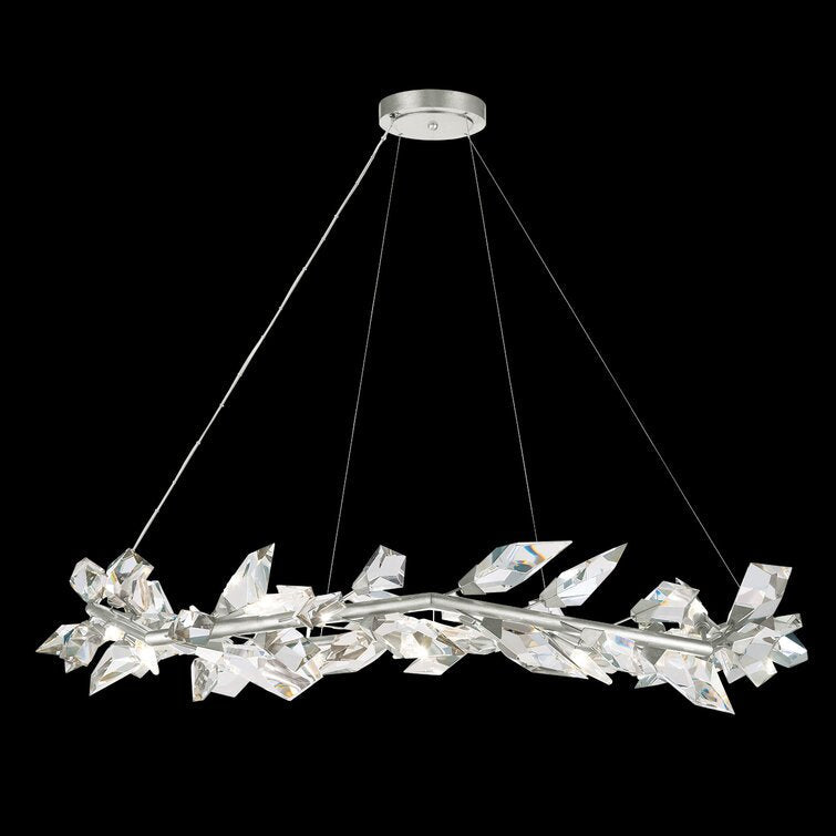 Addison 55"  Round Crystal Chandelier