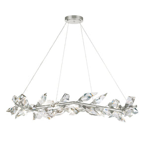 Addison 55"  Round Crystal Chandelier