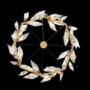 Addison 55"  Round Crystal Chandelier