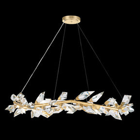 Addison 55"  Round Crystal Chandelier