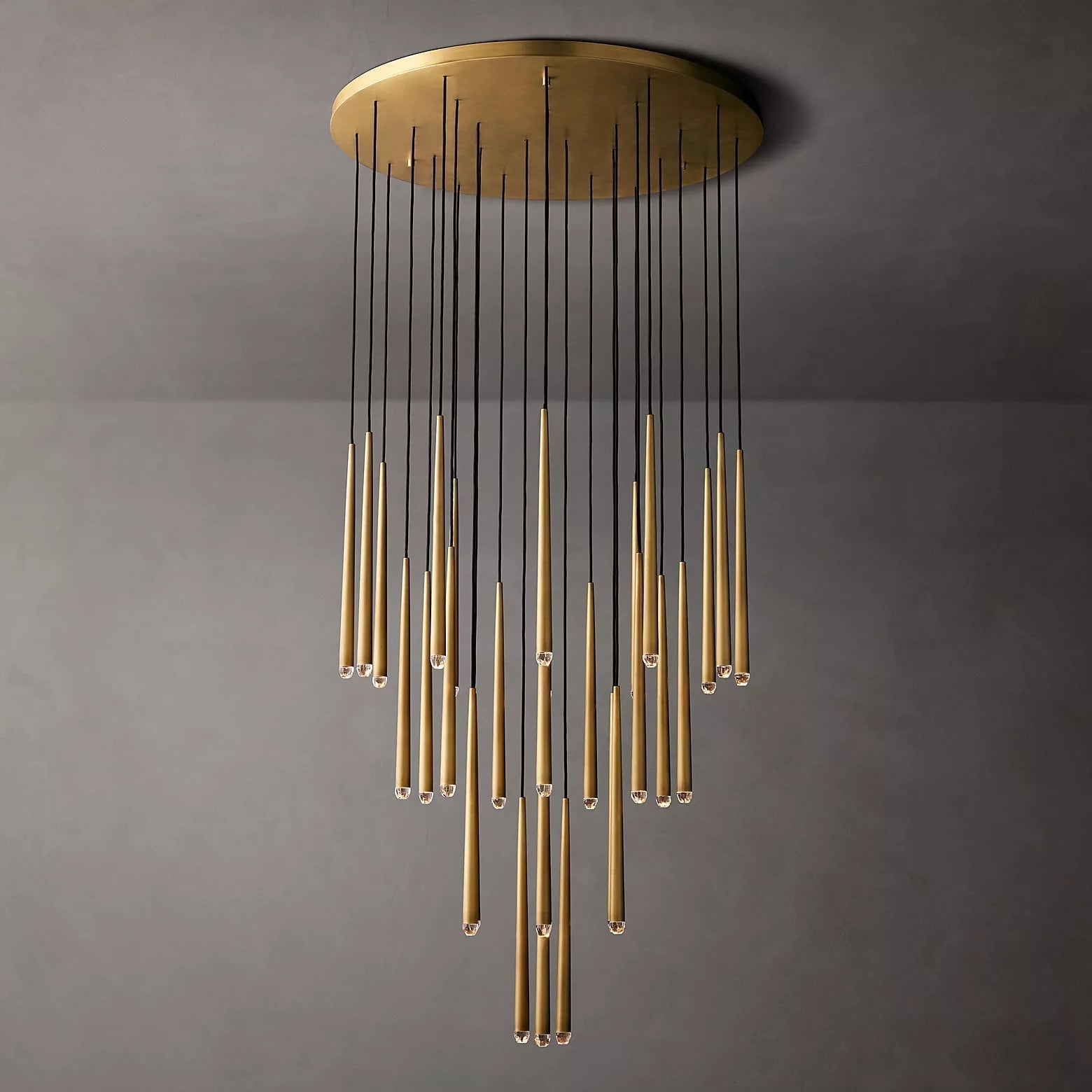 Aquitania Round Chandelier 24" 30" 48"