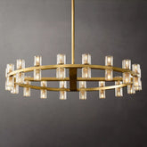 Arcachon Crystal Round Chandelier 36"