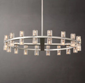 Arcachon Crystal Round Chandelier 36"