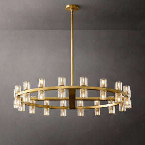 Arcachon Crystal Round Chandelier 36"