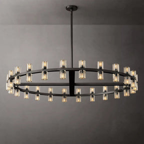 Arcachon Crystal Round Chandelier 48"