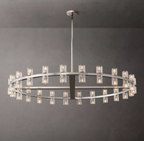 Arcachon Crystal Round Chandelier 48"