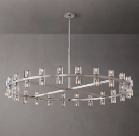 Arcachon Crystal Round Chandelier 48"
