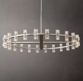 Arcachon Crystal Round Chandelier 48"