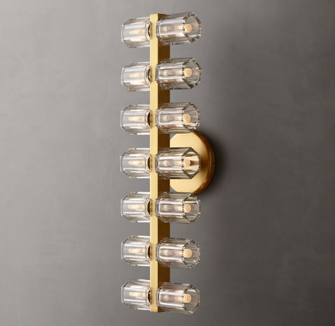 Arcachon Crystal Wall Sconce 20"W
