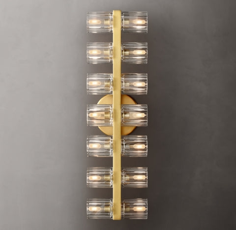 Arcachon Crystal Wall Sconce 20"W